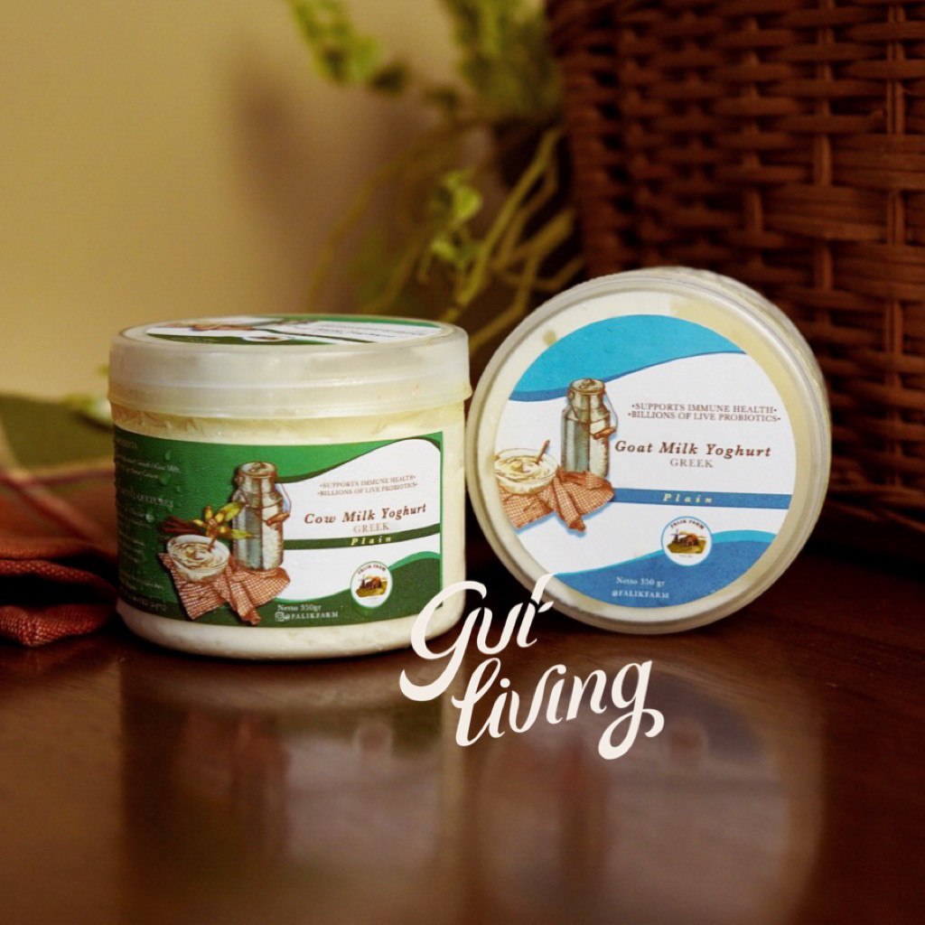Yoghurt Sapi Kambing Grassfed Falik Farm