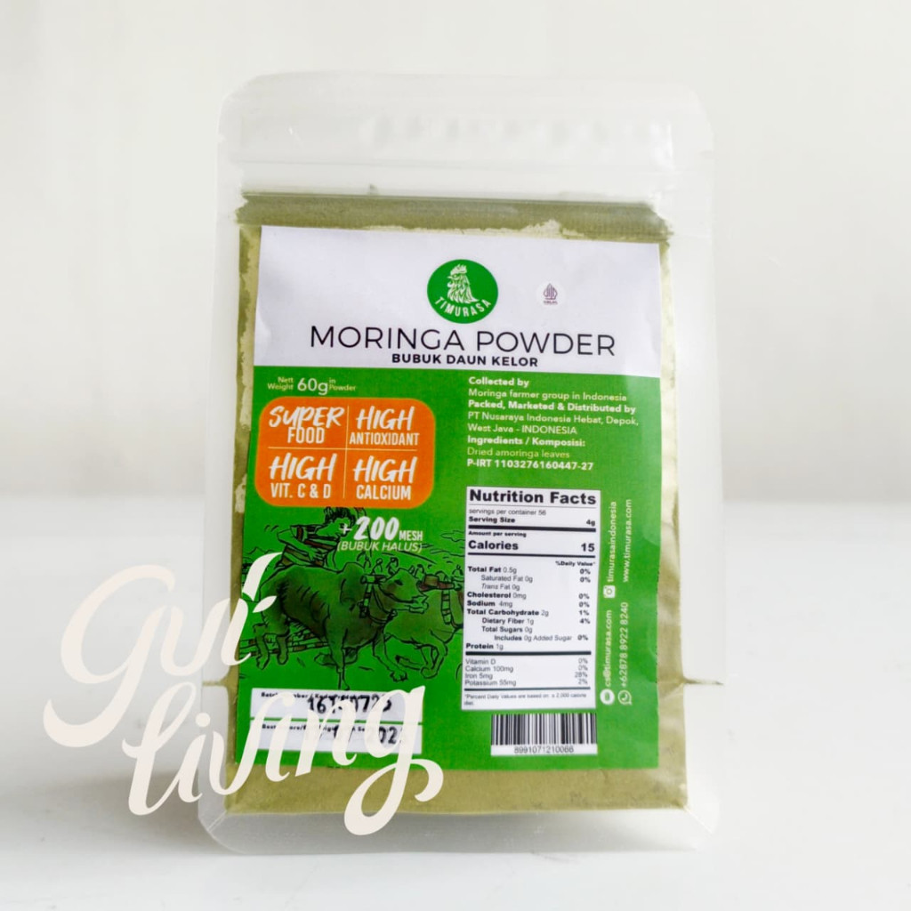Daun Kelor Bubuk Moringa Powder Timurasa
