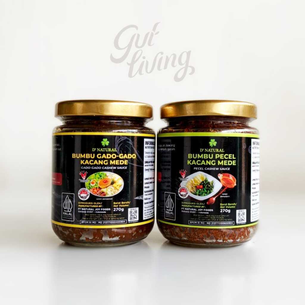 Bumbu Kacang Mete Alami Dnatural Joy Foods